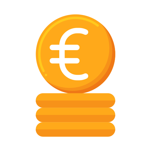 euro icono gratis