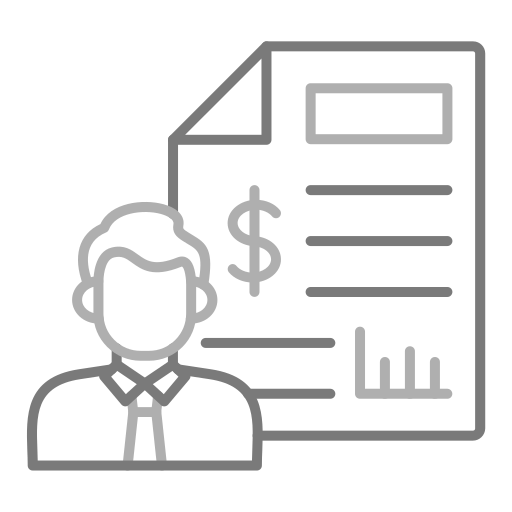 analista de negocios icono gratis