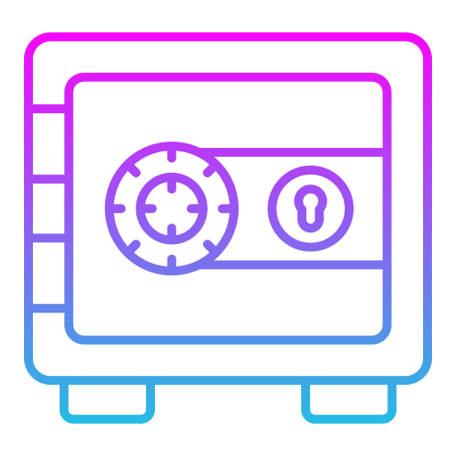 caja fuerte icono gratis
