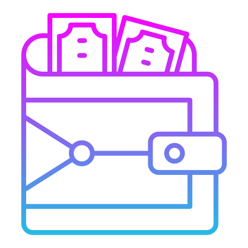billetera icono gratis