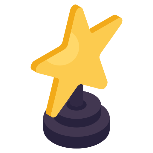 trophée étoile Icône gratuit trophée étoile Icône gratuit