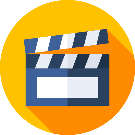 Clapperboard - free icon