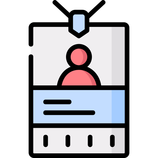Carnet de identidad icono gratis Carnet de identidad icono gratis