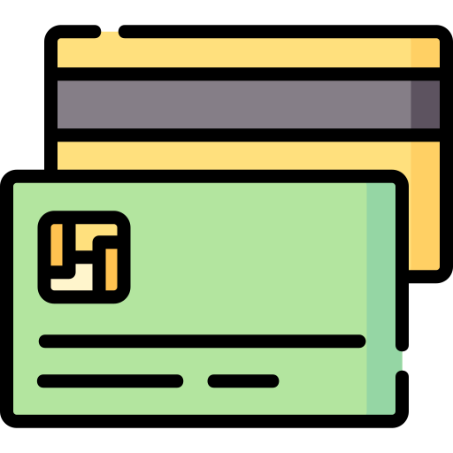 Cartões de crédito grátis ícone