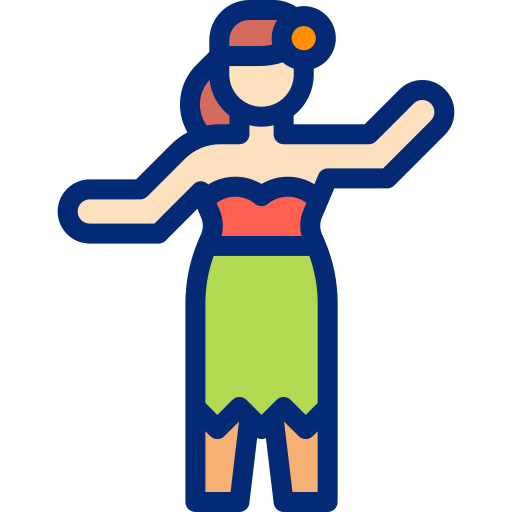 hula icono gratis