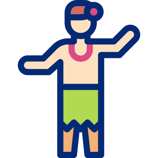 hula icono gratis