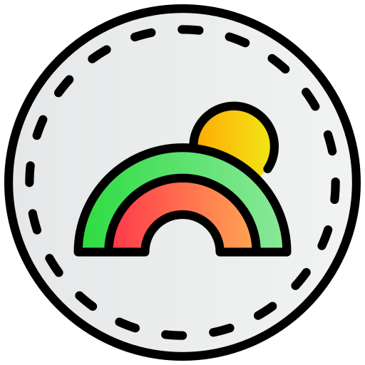 arcoíris icono gratis