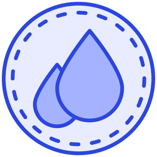 gouttes Icône gratuit