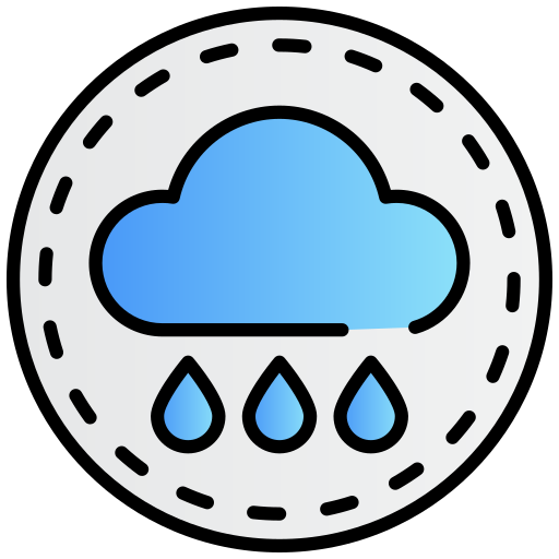 lluvioso icono gratis