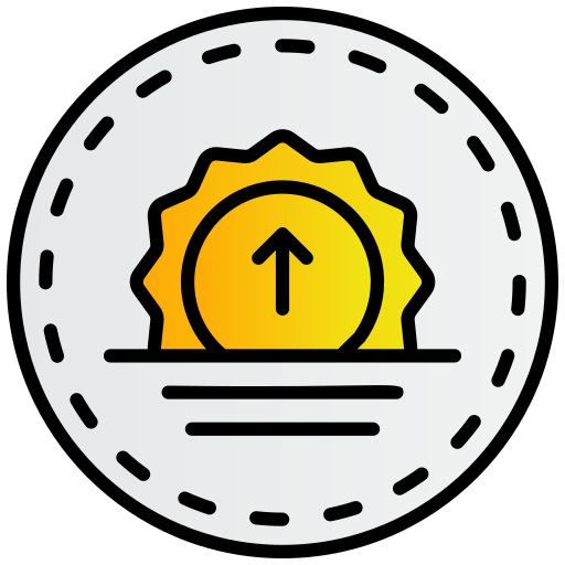 amanecer icono gratis