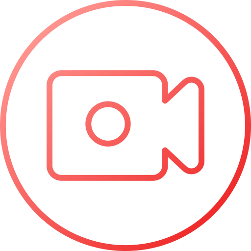 camara de video icono gratis