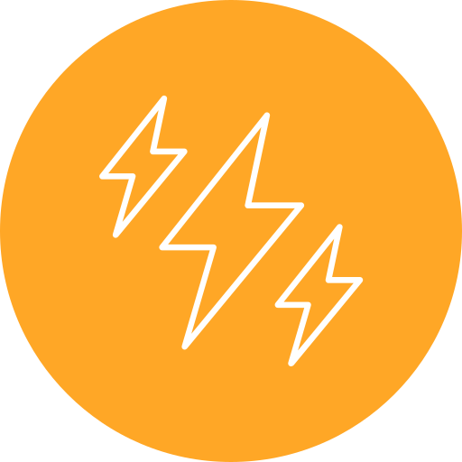 Thunderbolt free icon