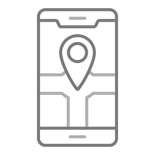Mobile map free icon