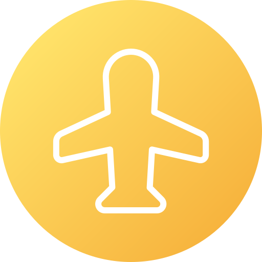 avión icono gratis