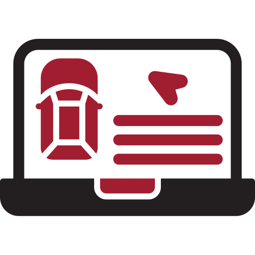 educación en línea icono gratis