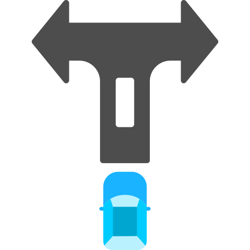 prueba de manejo icono gratis