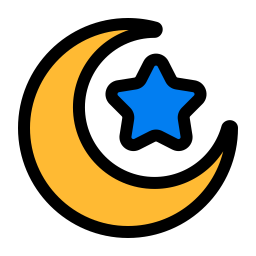 religión islámica icono gratis