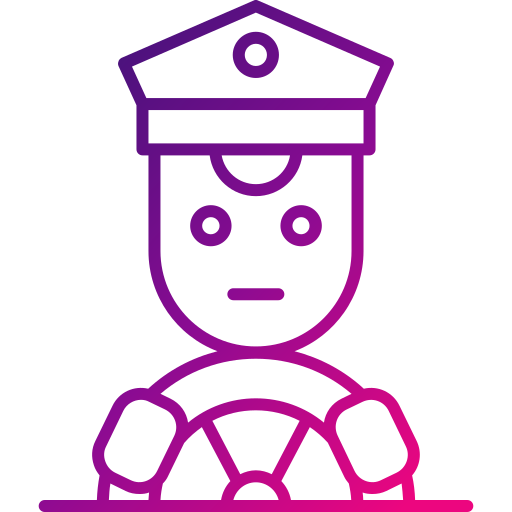 conductor de taxi icono gratis