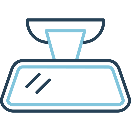 espejo retrovisor icono gratis