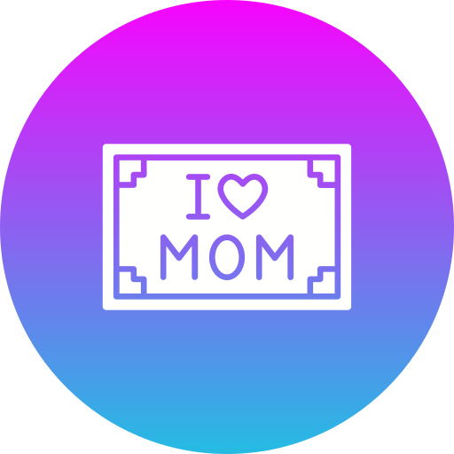amo a la mamá icono gratis