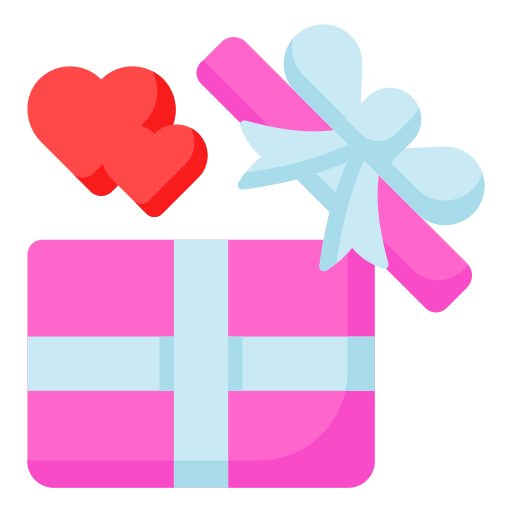 caja de regalo icono gratis