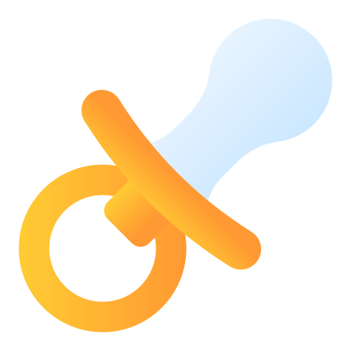 Pacifier free icon Pacifier free icon