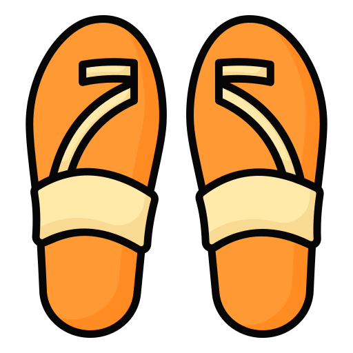 sandalias icono gratis