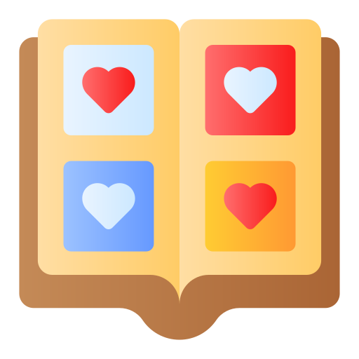 álbum de foto grátis ícone