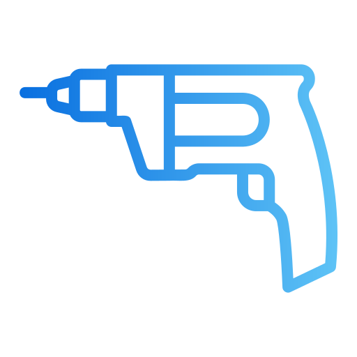 Machine drill free icon Machine drill free icon