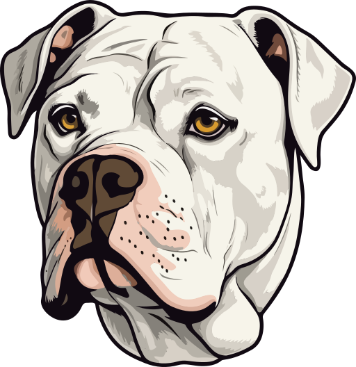 bulldog americano icono gratis