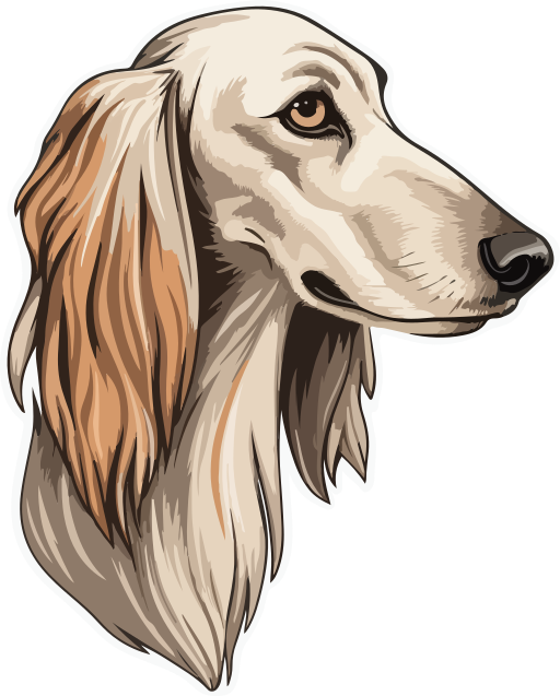 perro saluki icono gratis