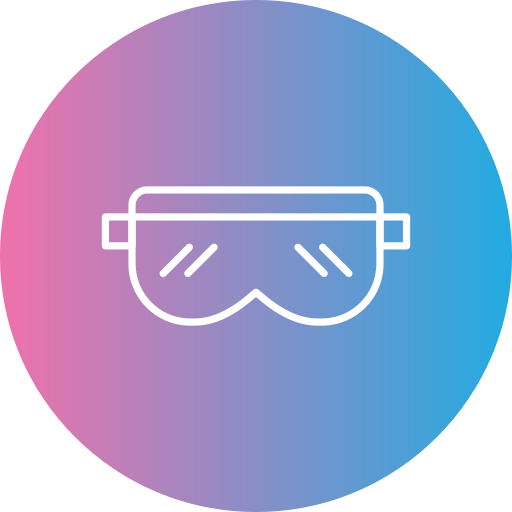 lentes de seguridad icono gratis