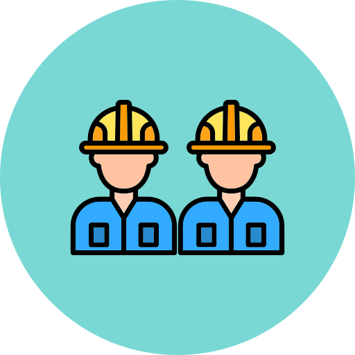 trabajadores icono gratis