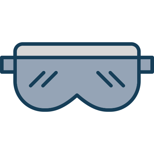 lentes de seguridad icono gratis