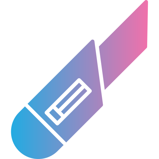 cortador de papel icono gratis