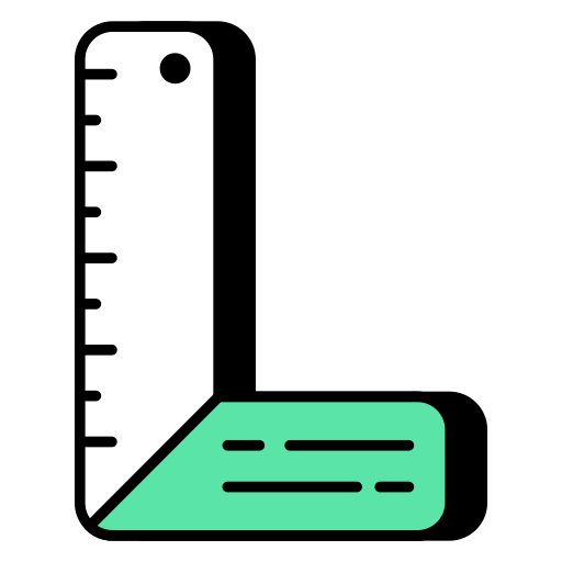 Ruler free icon Ruler free icon