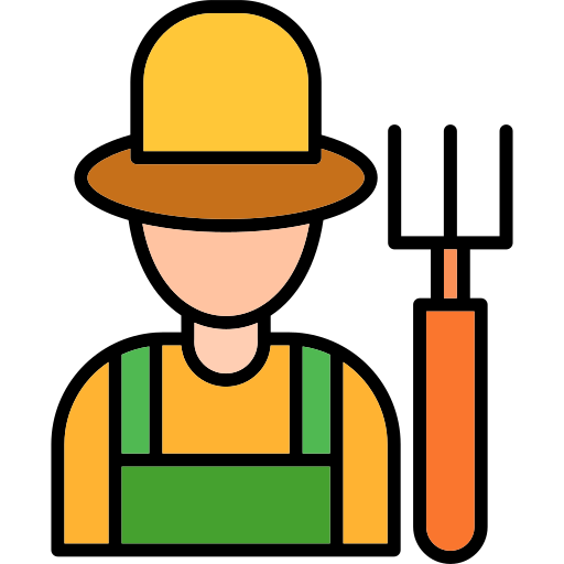 agricultor icono gratis