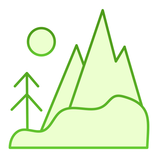 montaña icono gratis