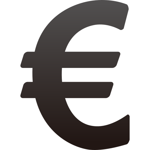 euro icono gratis