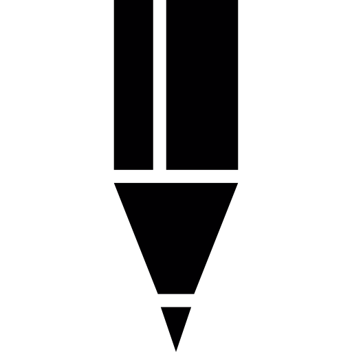 black pencil icon