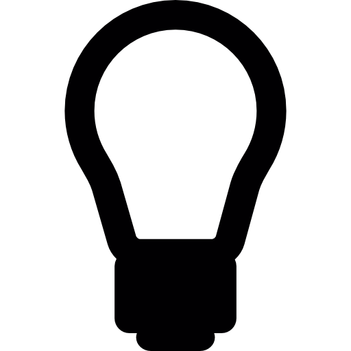 Изобретение лампочки бесплатно иконка