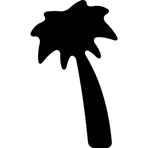 Черная пальма бесплатно иконка