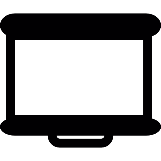Экран для видеопроекции бесплатно иконка