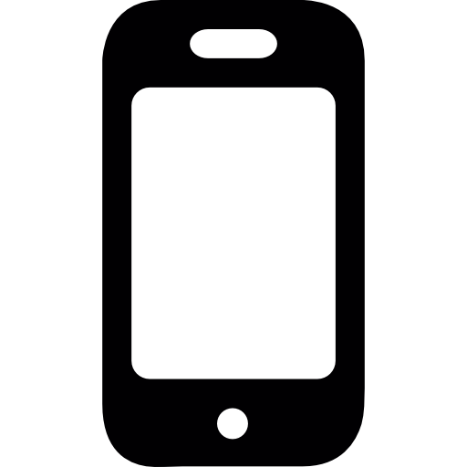 smartphone moderno  icona