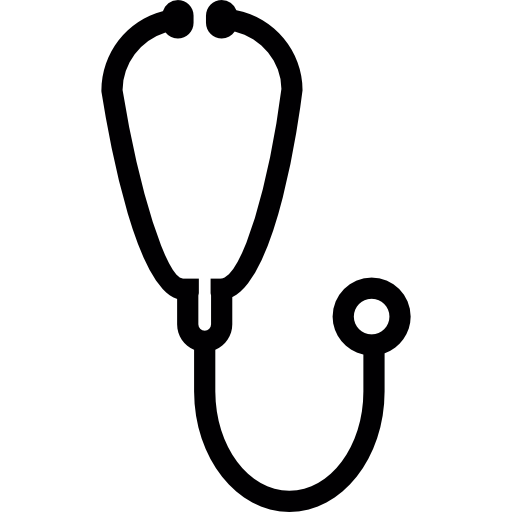 medizinisches stethoskop kostenlos Icon