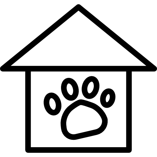 la tienda de animales icono gratis