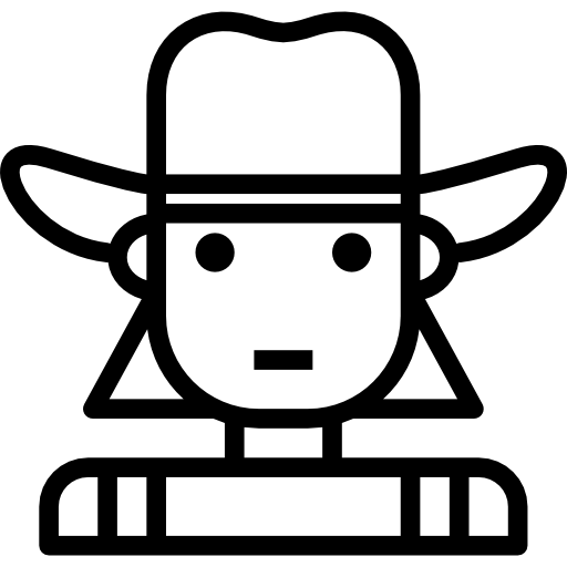 vaquera icono gratis