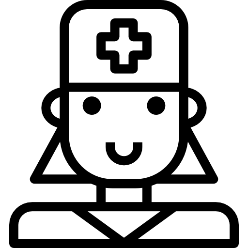 enfermera icono gratis