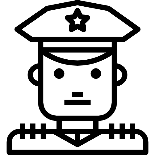 Policeman free icon