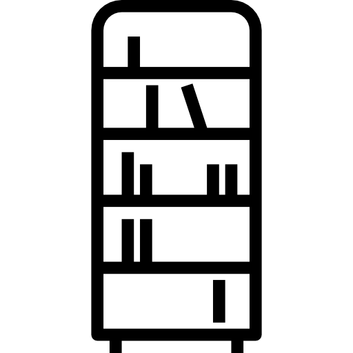 Bookshelf Icon Png